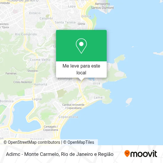 Adimc - Monte Carmelo mapa
