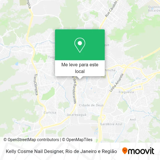 Kelly Cosme Nail Designer mapa