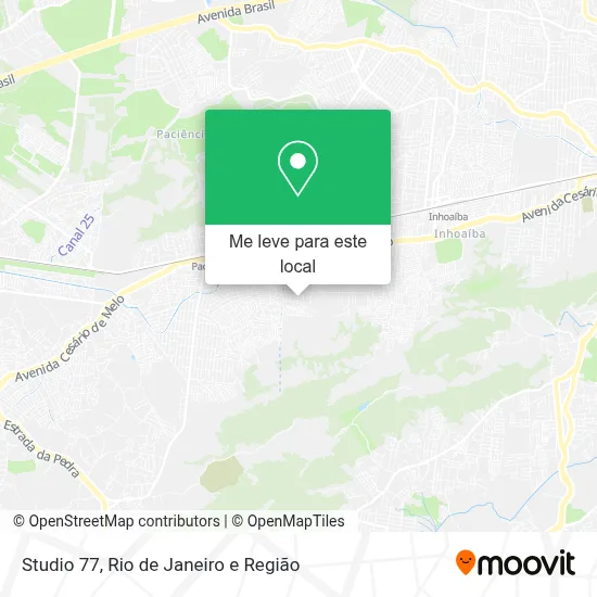 Studio 77 mapa