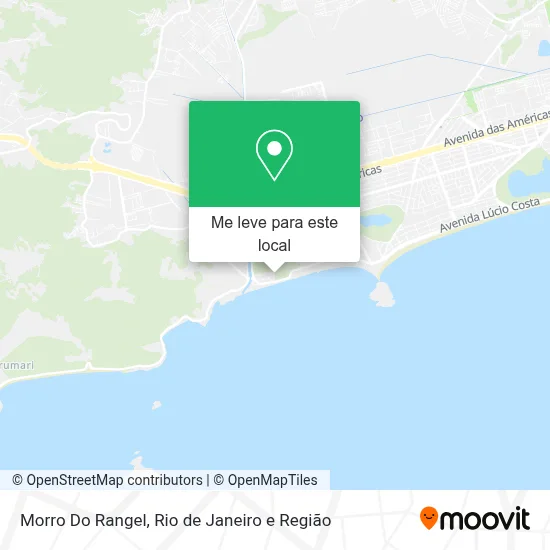 Morro Do Rangel mapa