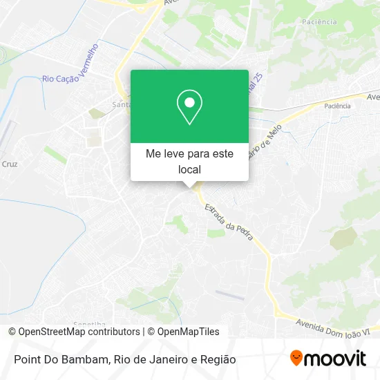 Point Do Bambam mapa