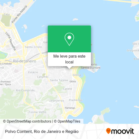 Polvo Content mapa