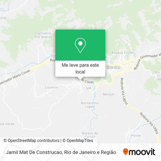 Jamil Mat De Construcao mapa