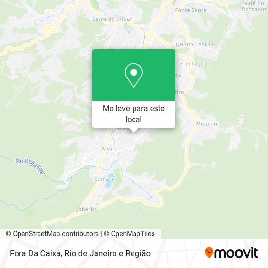 Fora Da Caixa mapa