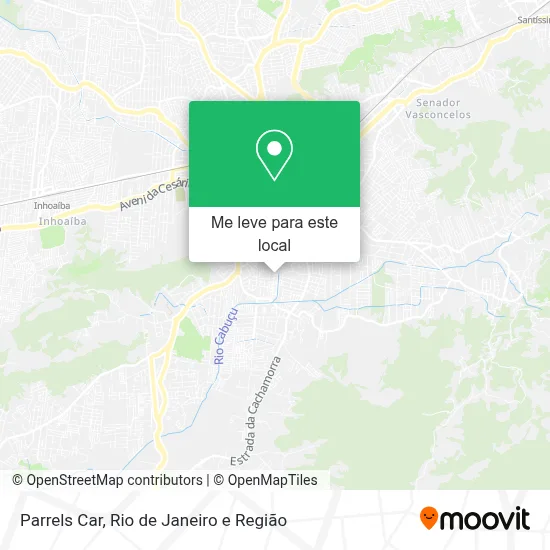 Parrels Car mapa