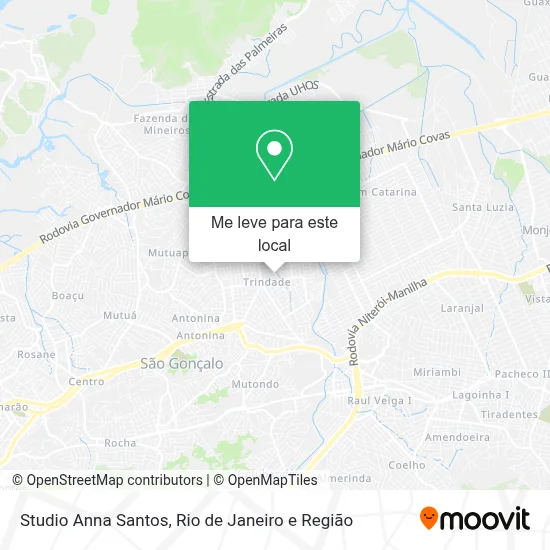 Studio Anna Santos mapa