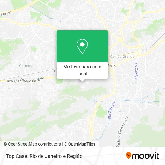 Top Case mapa