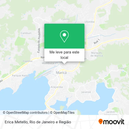 Erica Metello mapa