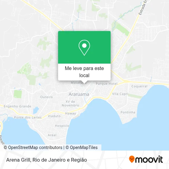 Arena Grill mapa