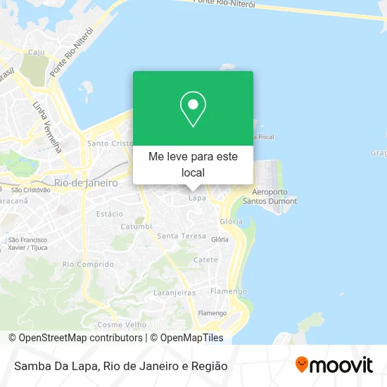Samba Da Lapa mapa