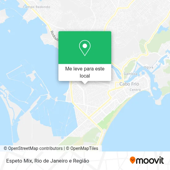 Espeto Mix mapa