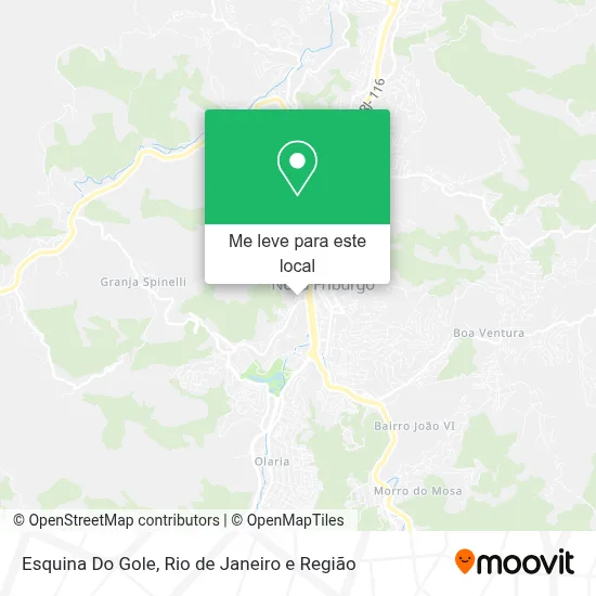 Esquina Do Gole mapa