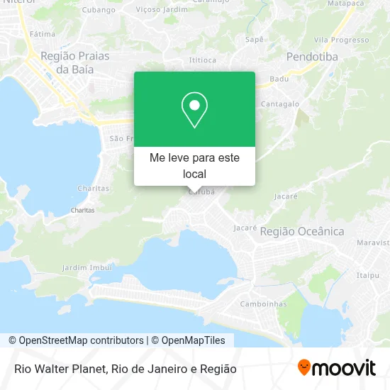 Rio Walter Planet mapa