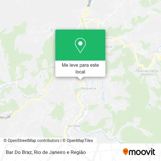 Bar Do Braz mapa