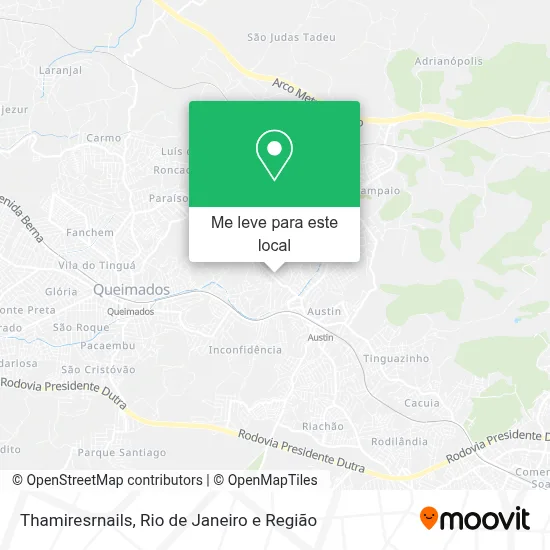 Thamiresrnails mapa