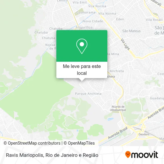 Ravis Mariopolis mapa