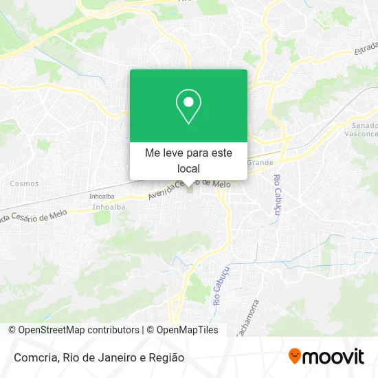 Comcria mapa