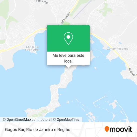 Gagos Bar mapa