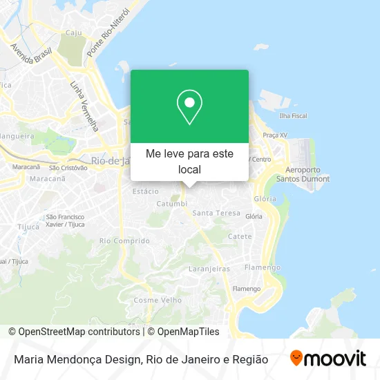 Maria Mendonça Design mapa