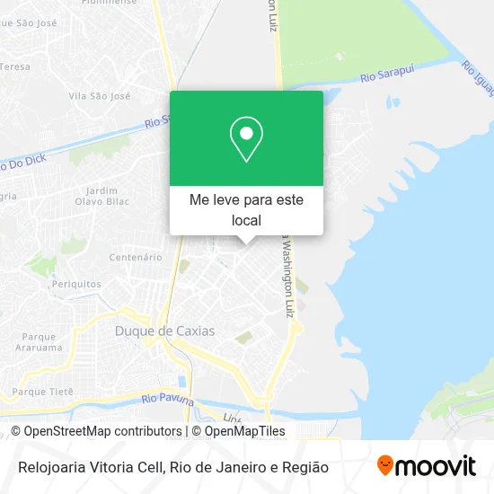 Relojoaria Vitoria Cell mapa