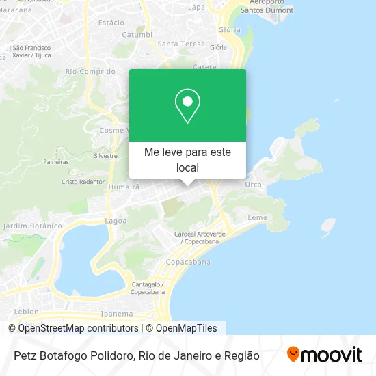 Petz Botafogo Polidoro mapa