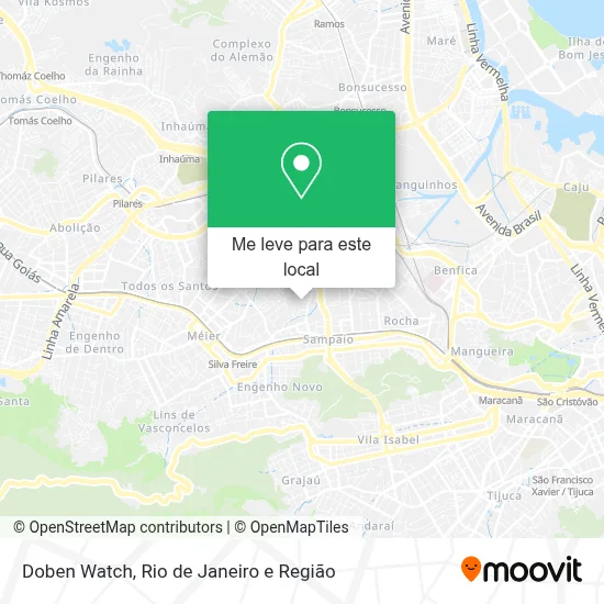 Doben Watch mapa