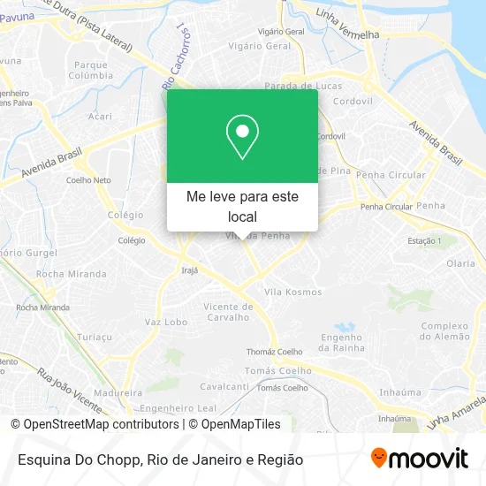 Esquina Do Chopp mapa