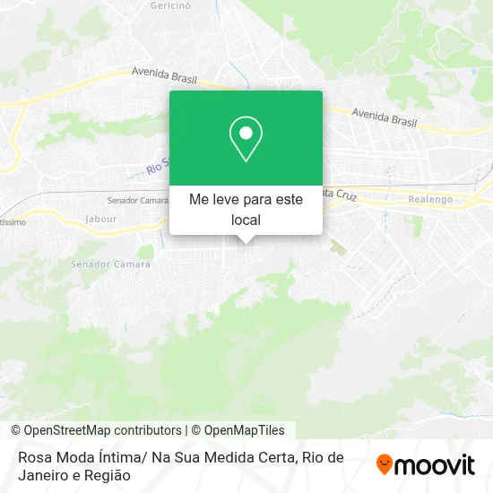 Rosa Moda Íntima/ Na Sua Medida Certa mapa