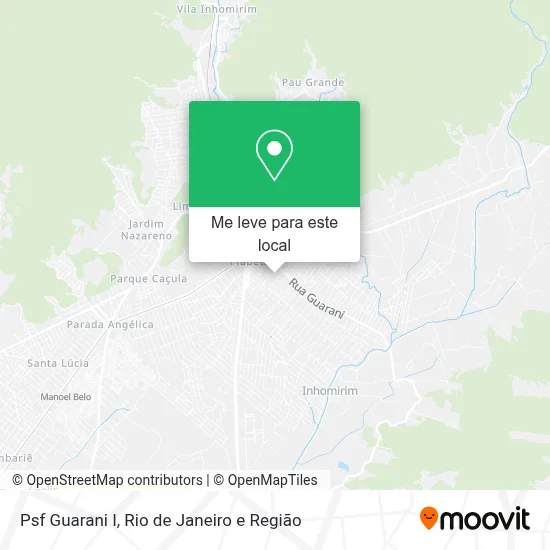 Psf Guarani I mapa