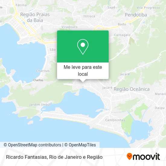 Ricardo Fantasias mapa