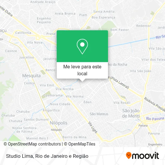 Studio Lima mapa