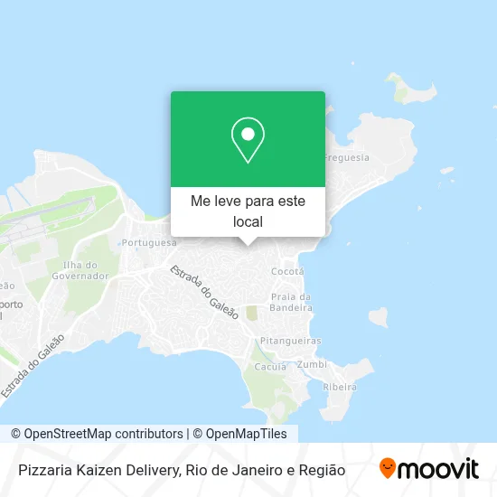 Pizzaria Kaizen Delivery mapa
