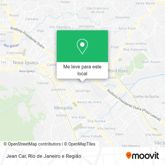 Jean Car mapa