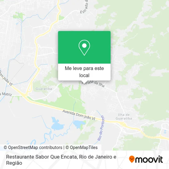 Restaurante Sabor Que Encata mapa