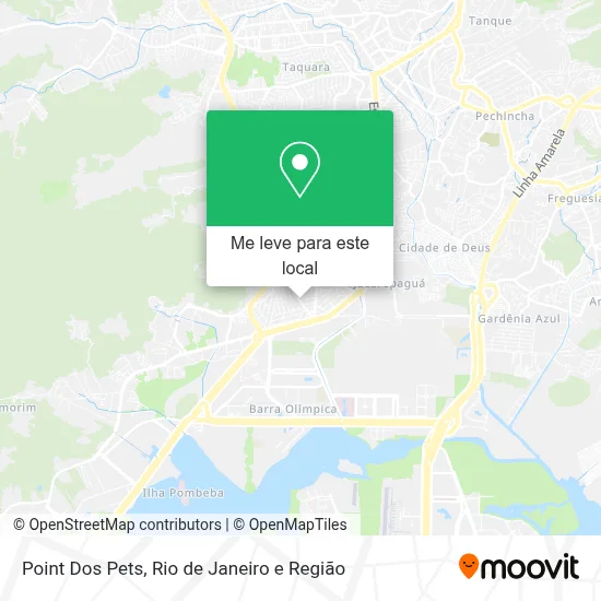 Point Dos Pets mapa