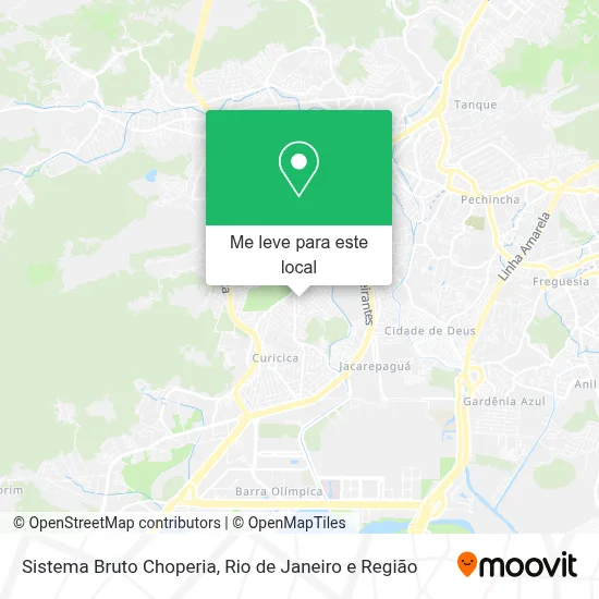 Sistema Bruto Choperia mapa