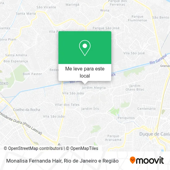 Monalisa Fernanda Hair mapa