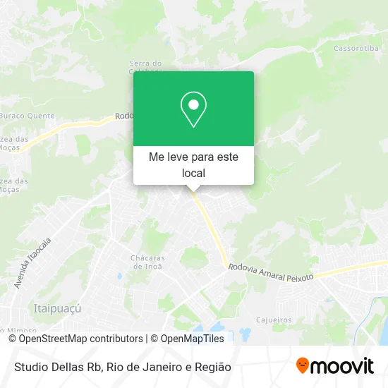 Studio Dellas Rb mapa