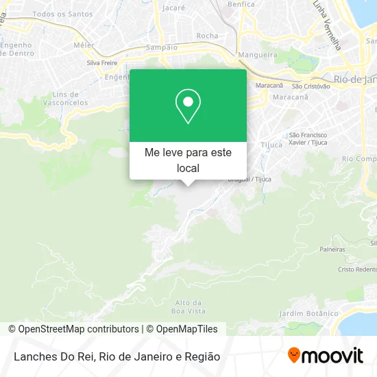 Lanches Do Rei mapa