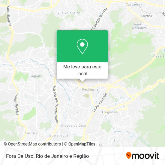 Fora De Uso mapa