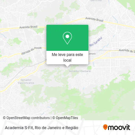 Academia S-Fit mapa