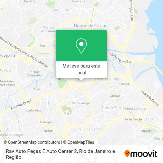 Rav Auto Peças E Auto Center 2 mapa