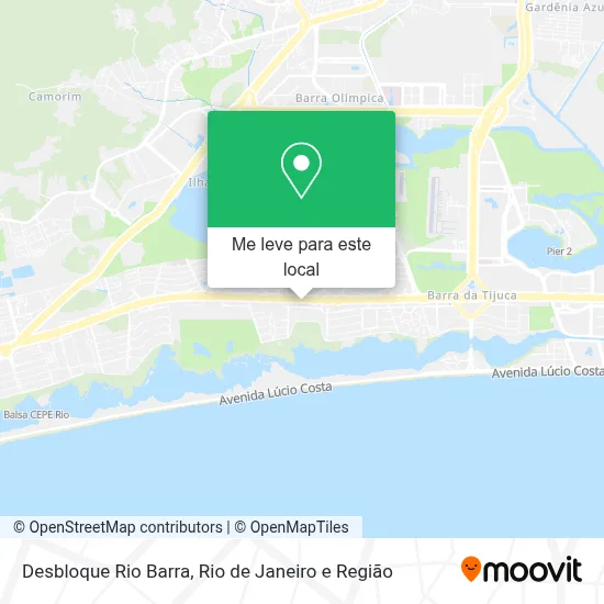 Desbloque Rio Barra mapa