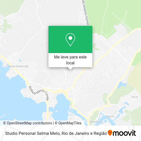 Studio Personal Selma Melo mapa