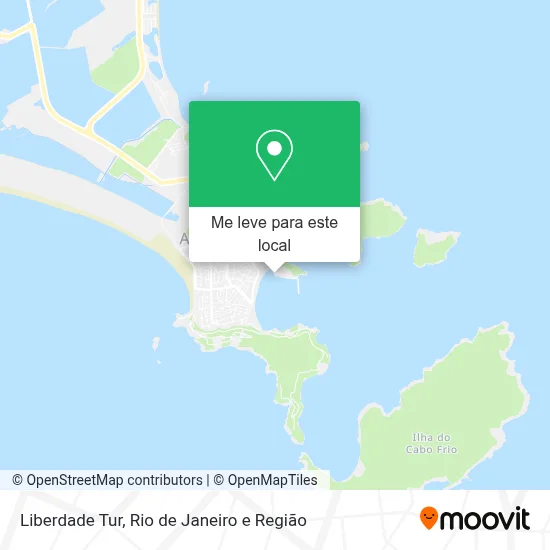 Liberdade Tur mapa