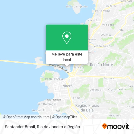 Santander Brasil mapa