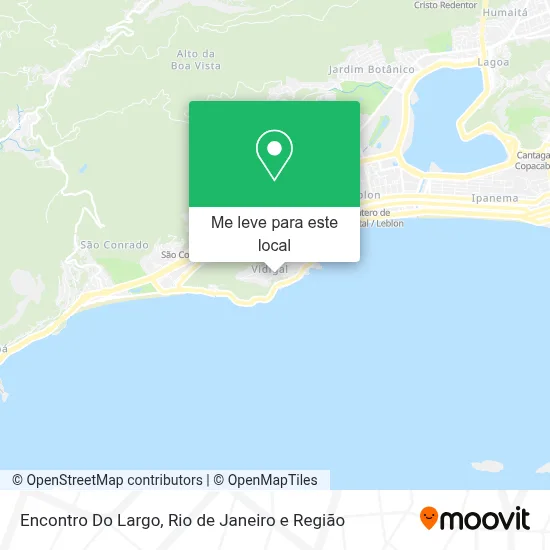 Encontro Do Largo mapa