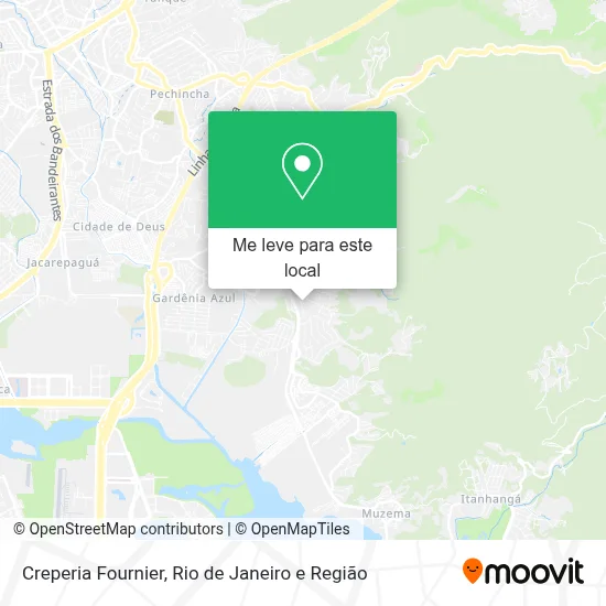 Creperia Fournier mapa