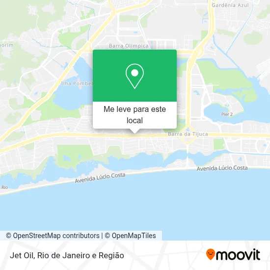 Jet Oil mapa