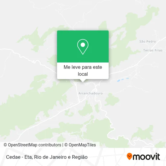 Cedae - Eta mapa